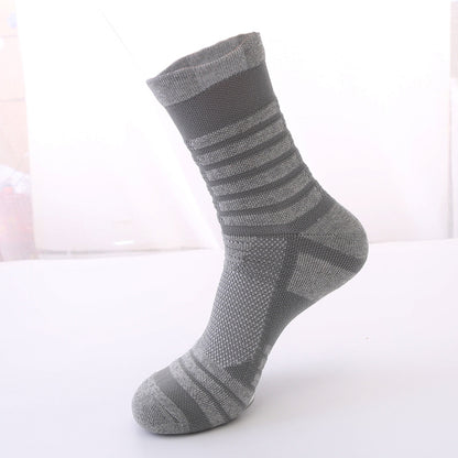 Men's Sports Socks Xinjiang Cotton Plus Size Socks Outdoor Towel Socks European Size Short Socks Thickened Autumn and Winter Basketball Socks