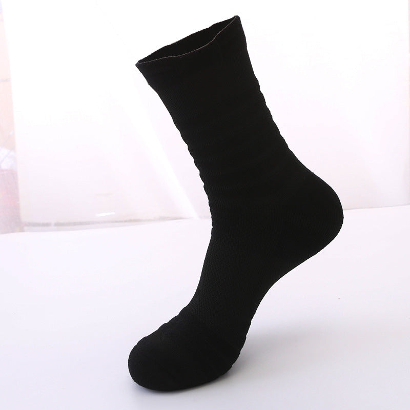 Men's Sports Socks Xinjiang Cotton Plus Size Socks Outdoor Towel Socks European Size Short Socks Thickened Autumn and Winter Basketball Socks