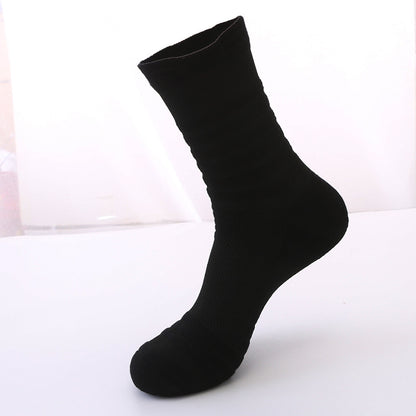 Men's Sports Socks Xinjiang Cotton Plus Size Socks Outdoor Towel Socks European Size Short Socks Thickened Autumn and Winter Basketball Socks