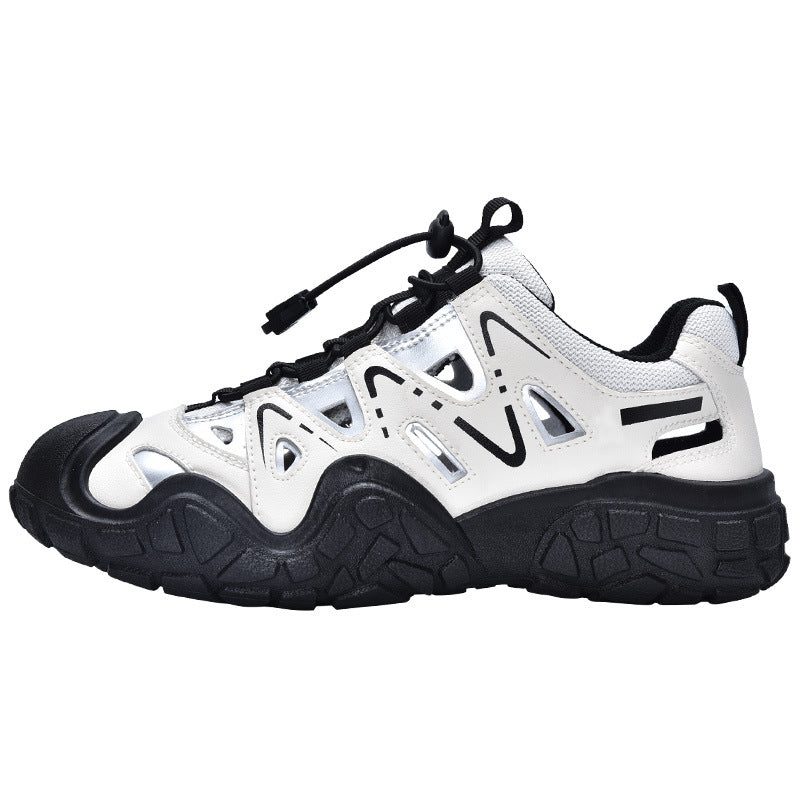 Fashion Outdoor Hollow Casual Shoes Women's 2024 Summer New Ugly Cute Shoes Running sneaker Mountaineering Shoes Torre Shoes