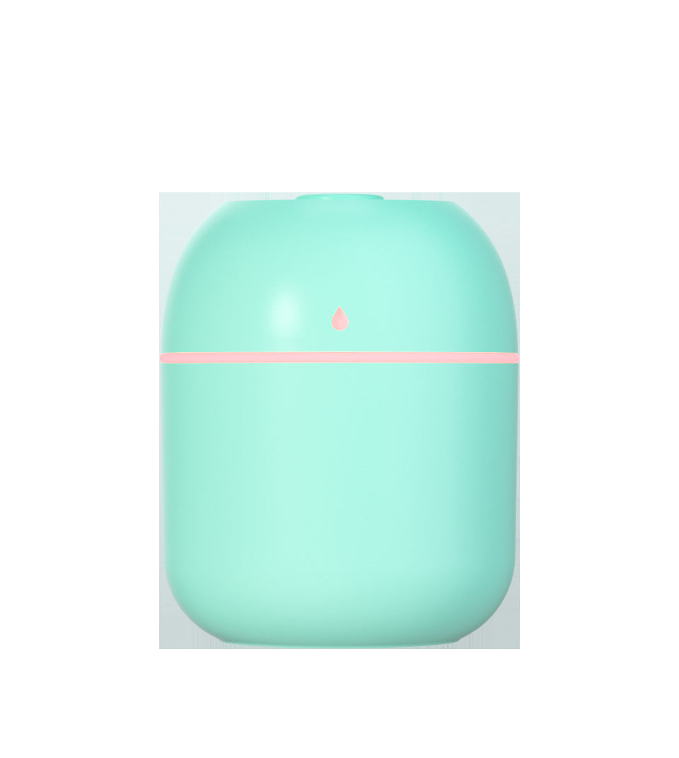 Cross-border new desktop humidifier USB mini home car mute fog night light water Drop humidifier