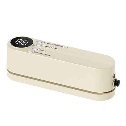 Mini Wireless Vacuum Sealer, 2025 New 3-in-1 Cordless Mini Vacuum Sealer for Food