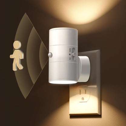Intelligent Sensor Light Control Motion Sensor Human Body Sensor 2-in-1 Night Light Led Wall Lamp Downlight Bedroom