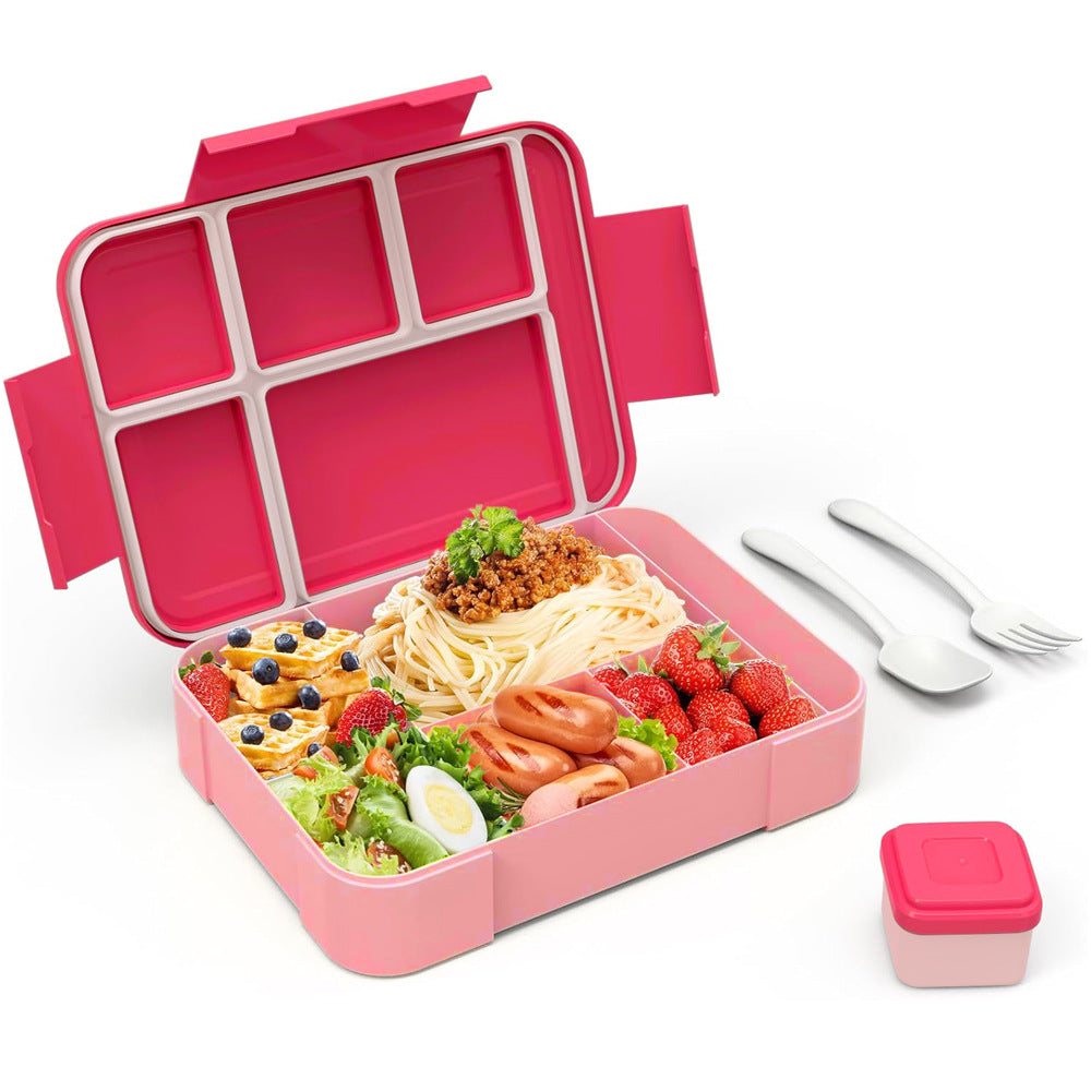 Children and Students Split Sealed Fruit Box Salsbox Microwave Heating Lunch Box for Work