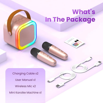 Bluetooth Speaker Karaoke Bluetooth Speaker USB Portable Bluetooth Speaker Wireless Bluetooth Integrated Singing Sound