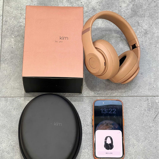 Cross-border KIM co-brand limited edition studio pro head-mounted wireless bluetooth recording engineer 4th generation pop-up headset