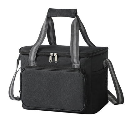 Cross-border Hot Selling Portable Oxford Cloth Insulation Bag Wholesale Outdoor Ice Bag Large Capacity Lunch Bag Lunch Box Tote Bag