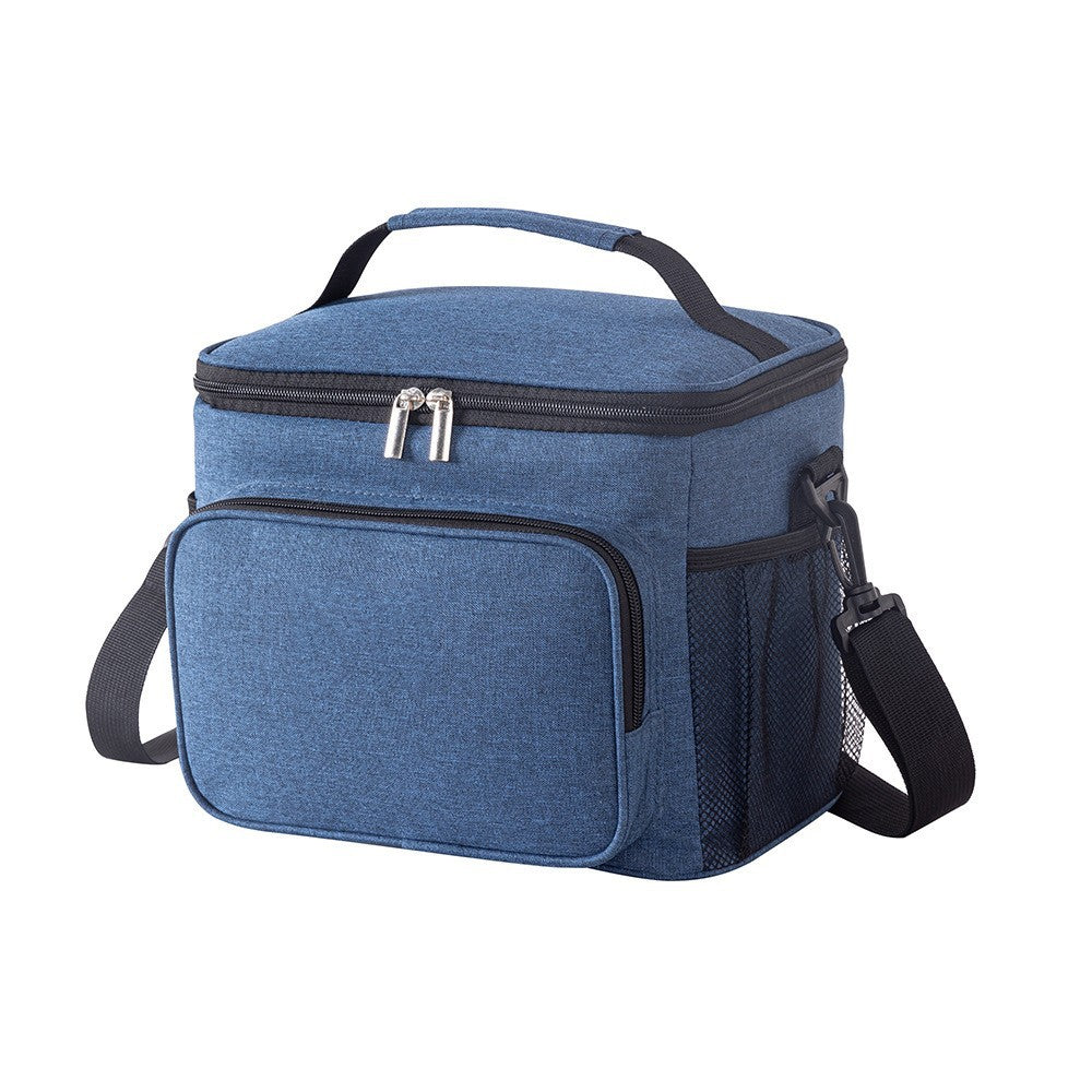Cross-border Hot Selling Portable Oxford Cloth Insulation Bag Wholesale Outdoor Ice Bag Large Capacity Lunch Bag Lunch Box Tote Bag