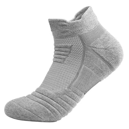 Men's Sports Socks Xinjiang Cotton Plus Size Socks Outdoor Towel Socks European Size Short Socks Thickened Autumn and Winter Basketball Socks