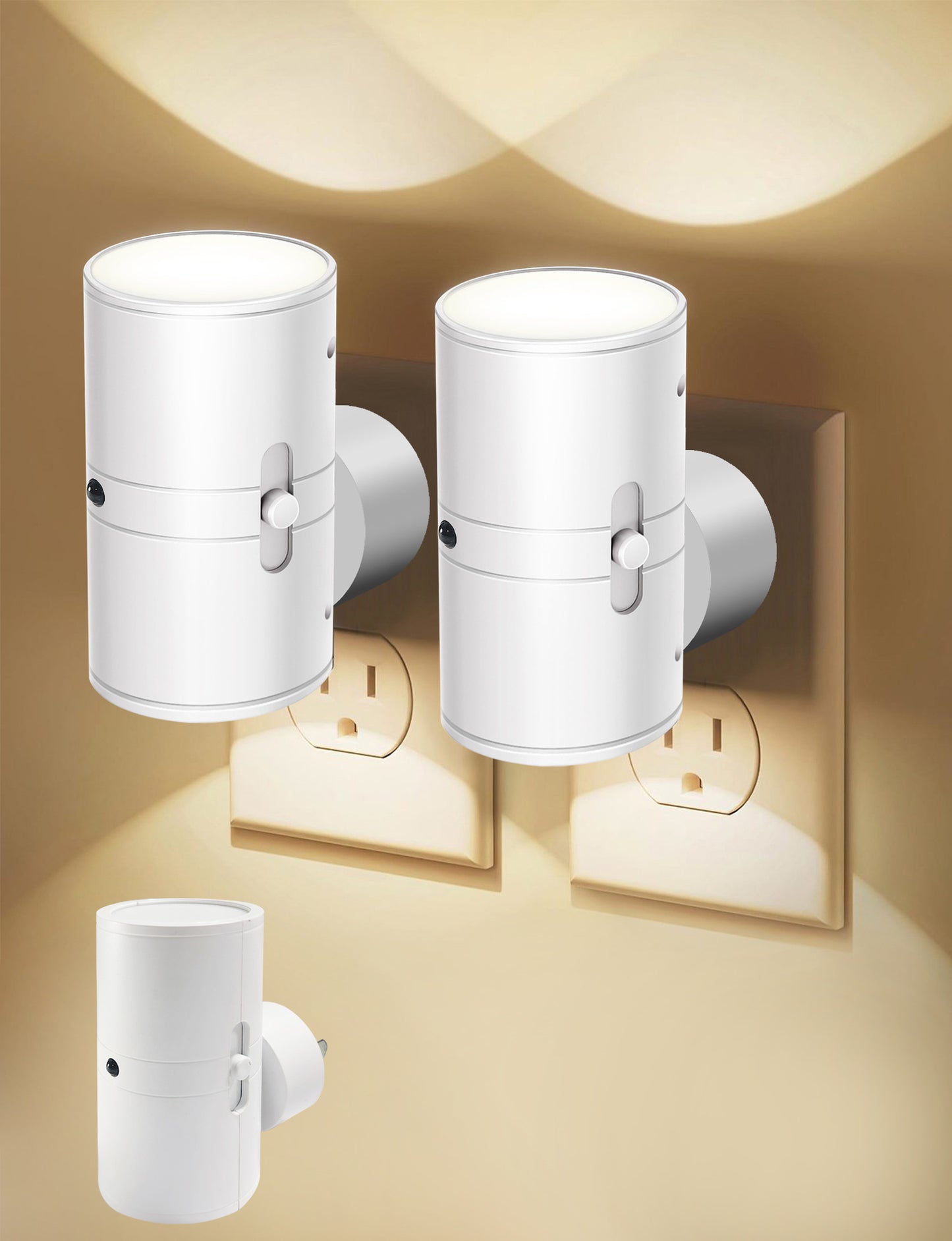 Intelligent Sensor Light Control Motion Sensor Human Body Sensor 2-in-1 Night Light Led Wall Lamp Downlight Bedroom