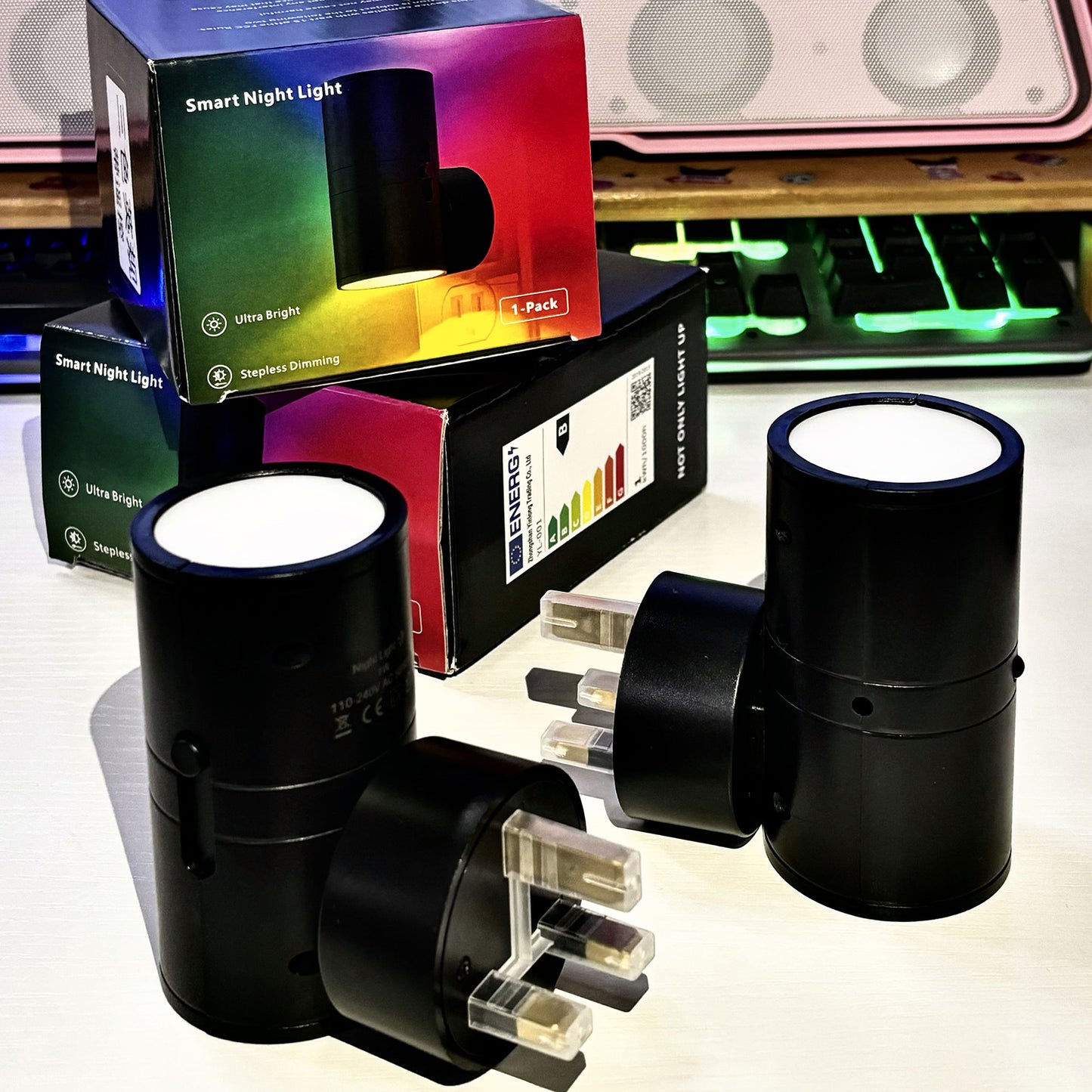 Intelligent Sensor Light Control Motion Sensor Human Body Sensor 2-in-1 Night Light Led Wall Lamp Downlight Bedroom