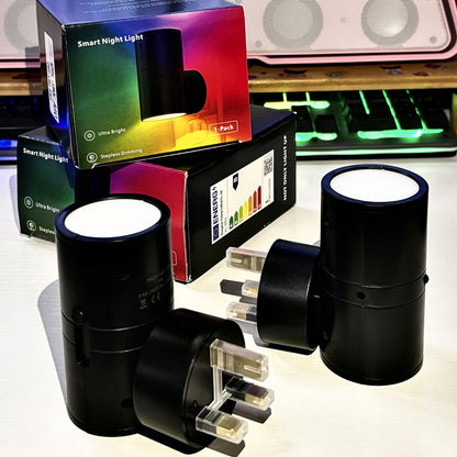 Intelligent Sensor Light Control Motion Sensor Human Body Sensor 2-in-1 Night Light Led Wall Lamp Downlight Bedroom