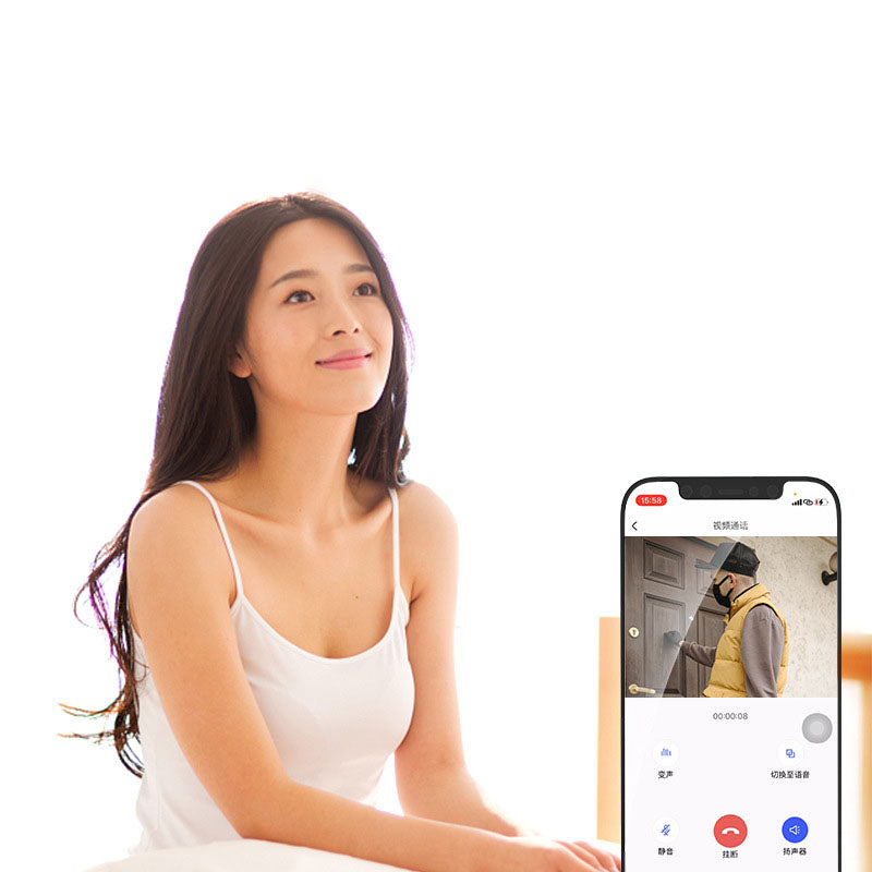 Intelligent video doorbell, high-definition video, voice intercom, wireless remote monitoring, capture, night vision