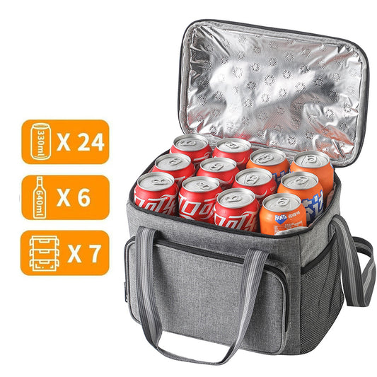 Cross-border Hot Selling Portable Oxford Cloth Insulation Bag Wholesale Outdoor Ice Bag Large Capacity Lunch Bag Lunch Box Tote Bag